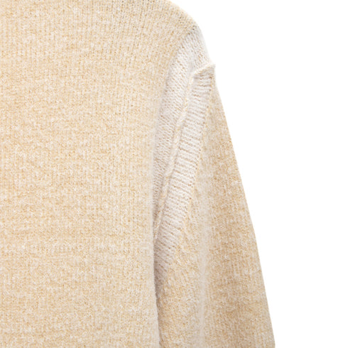 C.P. Company Fleece Knit Jumper Mojave Desert 317 15CMKN197A Degli Uberti